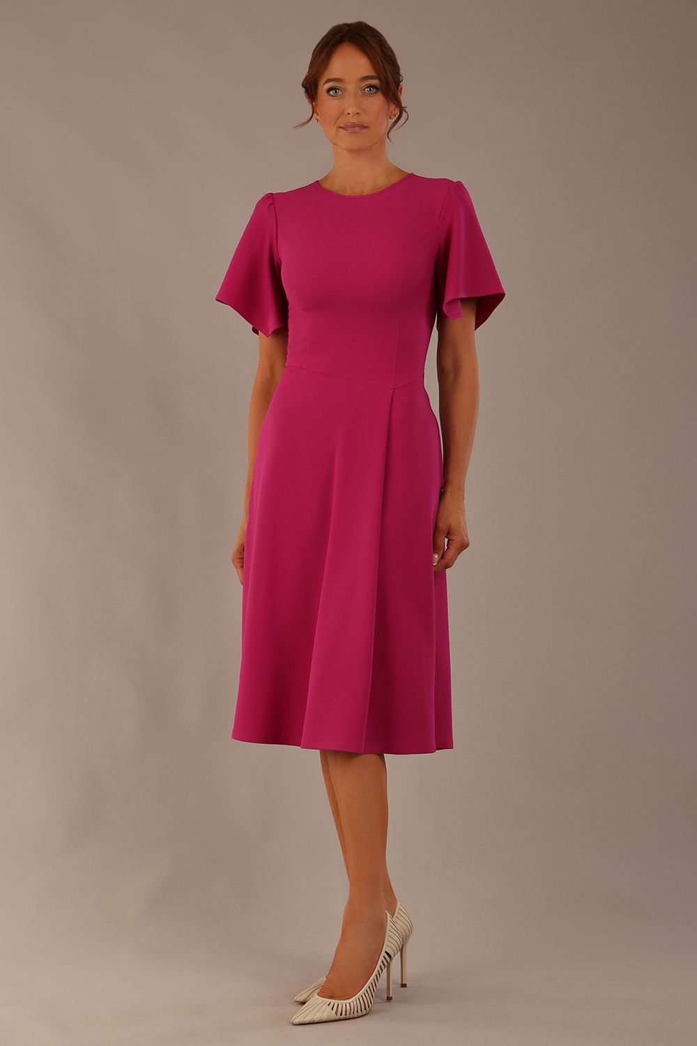 Anders Petal Sleeve A-Line Dress – Diva Catwalk, image 17