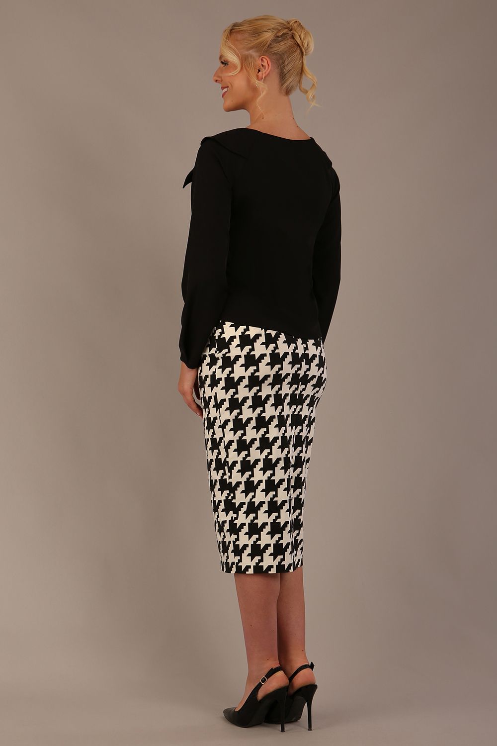 Cressida Bow Neck Long Sleeve Top – Diva Catwalk, image 15