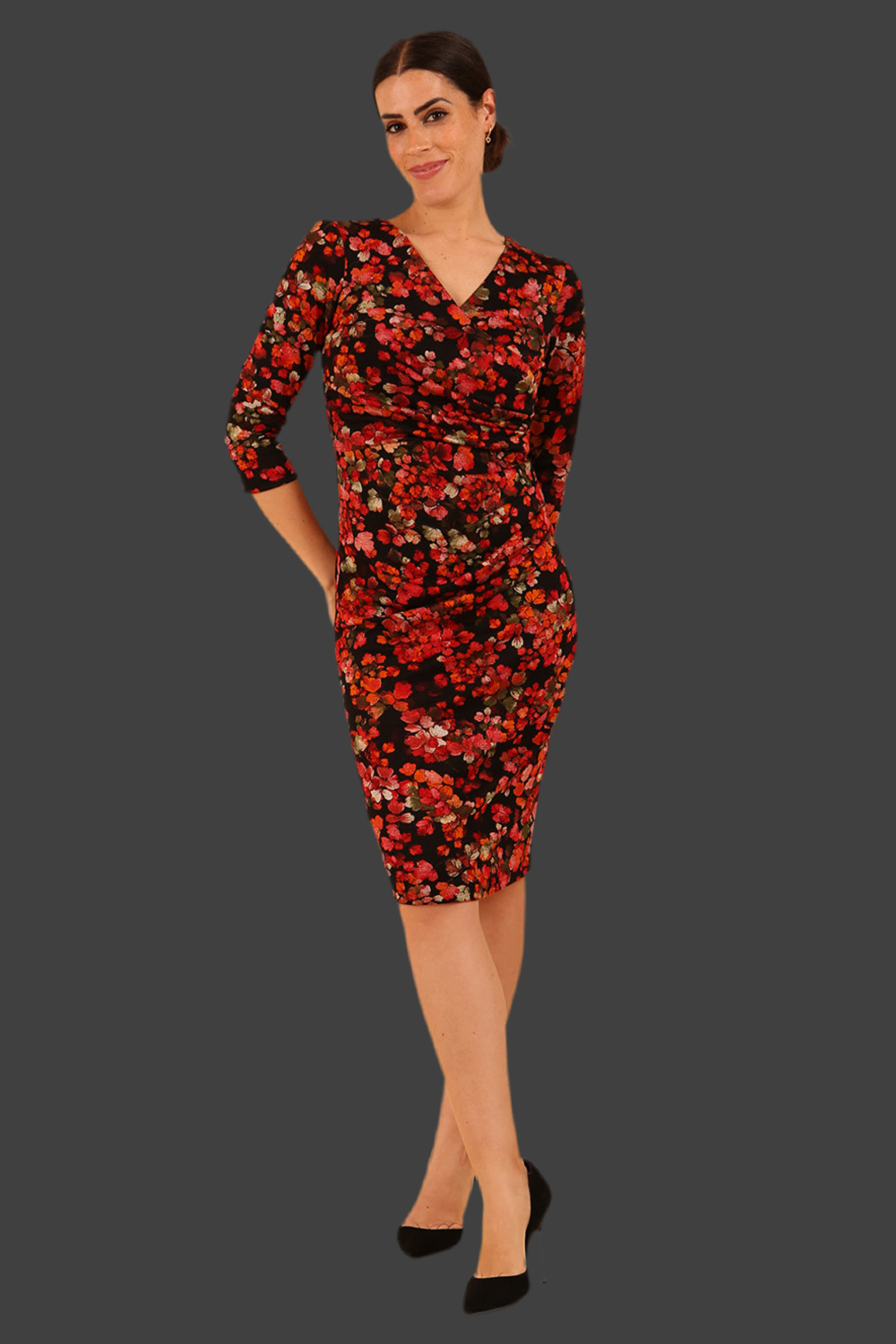 Morello Print Dress – Diva Catwalk, image 6