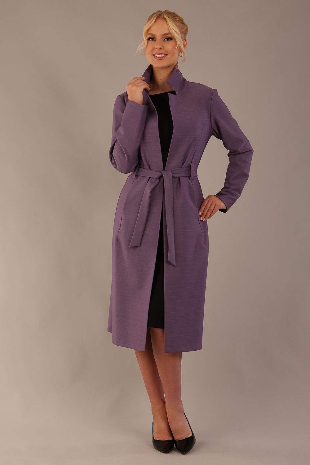 Seed Paloma Tie-Waist Midi Coat – Diva Catwalk, image 5