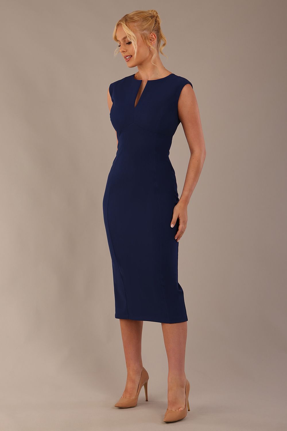 Spirit Sleeveless Midi Pencil Dress – Diva Catwalk, image 17