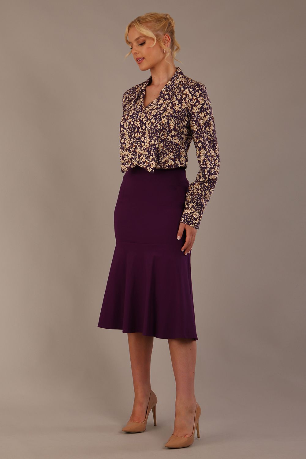 Truro Draped V-Neck Top – Diva Catwalk, image 8
