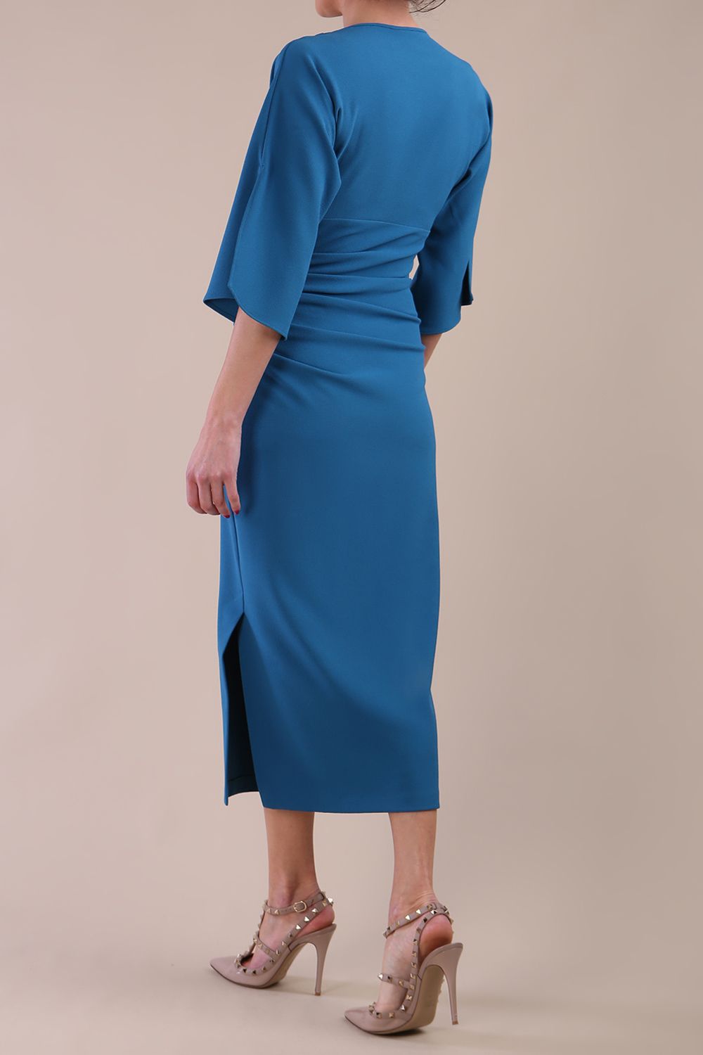 Diana Cowl Neck Pencil Dress – Diva Catwalk, image 20