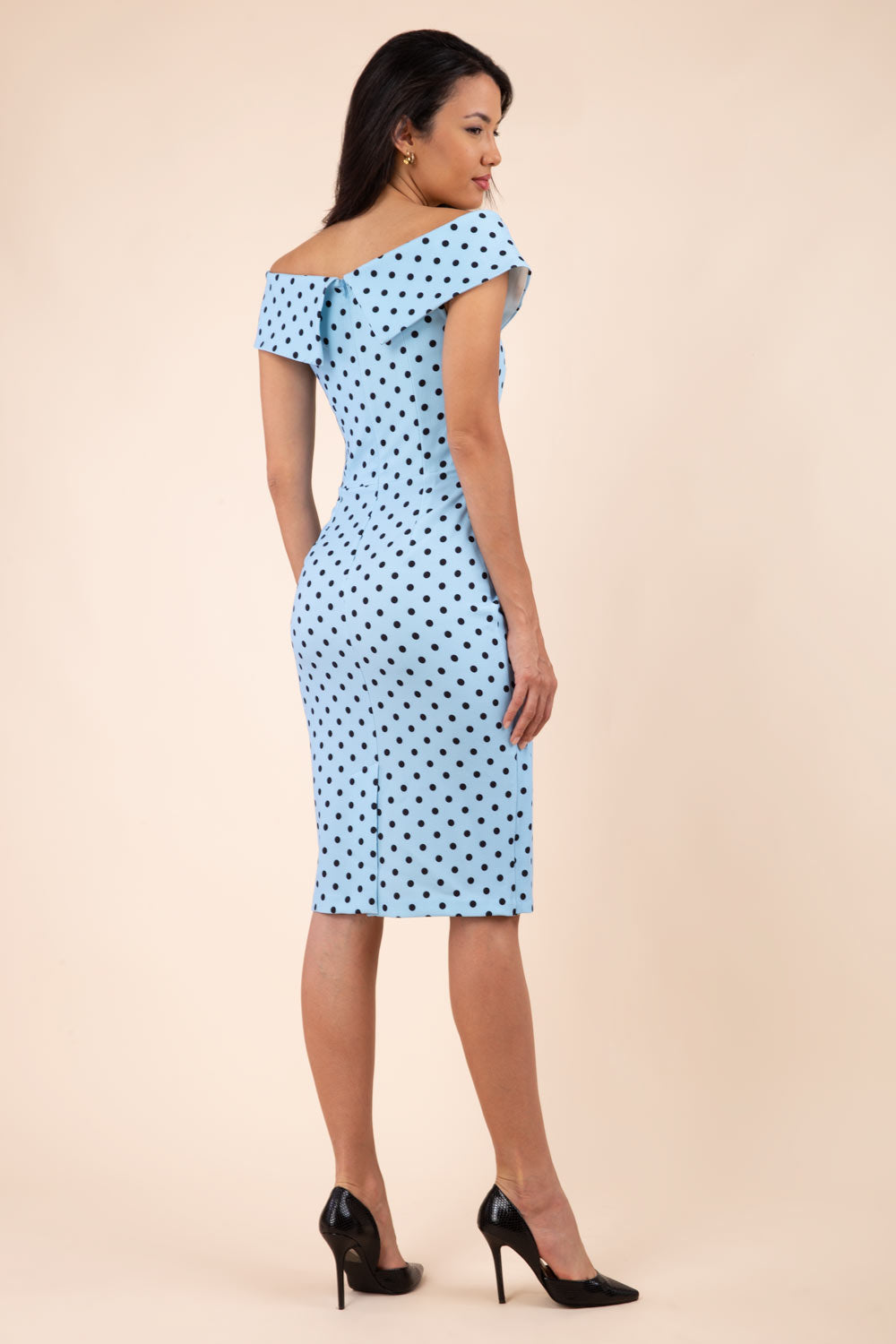 Fenella Polka Dot Dress – Diva Catwalk, image 4