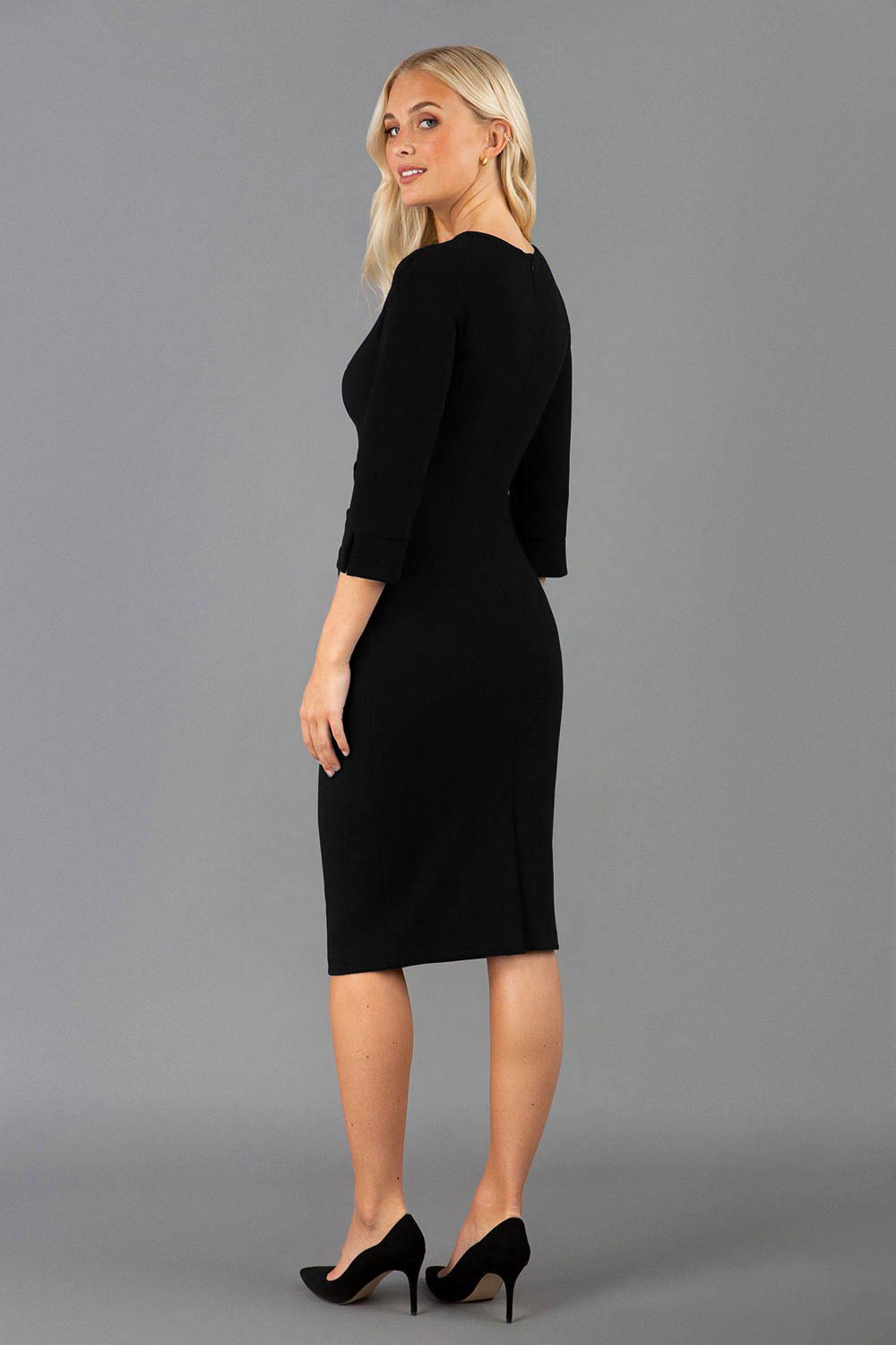 Ginny Keyhole Pencil Dress – Diva Catwalk, image 4