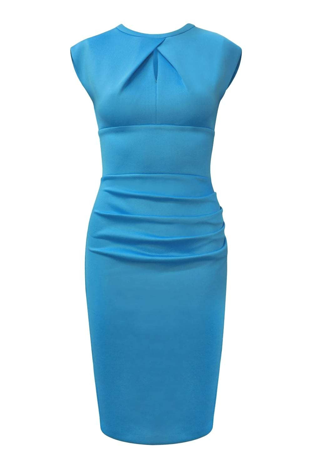 Kimberley Bond Pencil Dress in Horizon Blue – Diva Catwalk, image 10