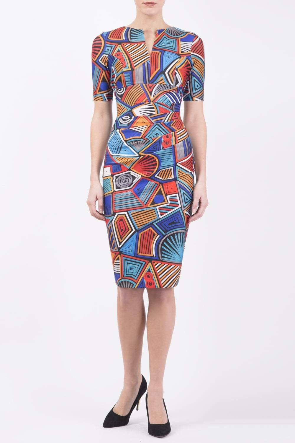 Lydia Printed Dress – Diva Catwalk, image 14
