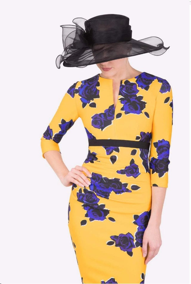 Nadia 3/4 Sleeved Print Dress – Diva Catwalk, image 9