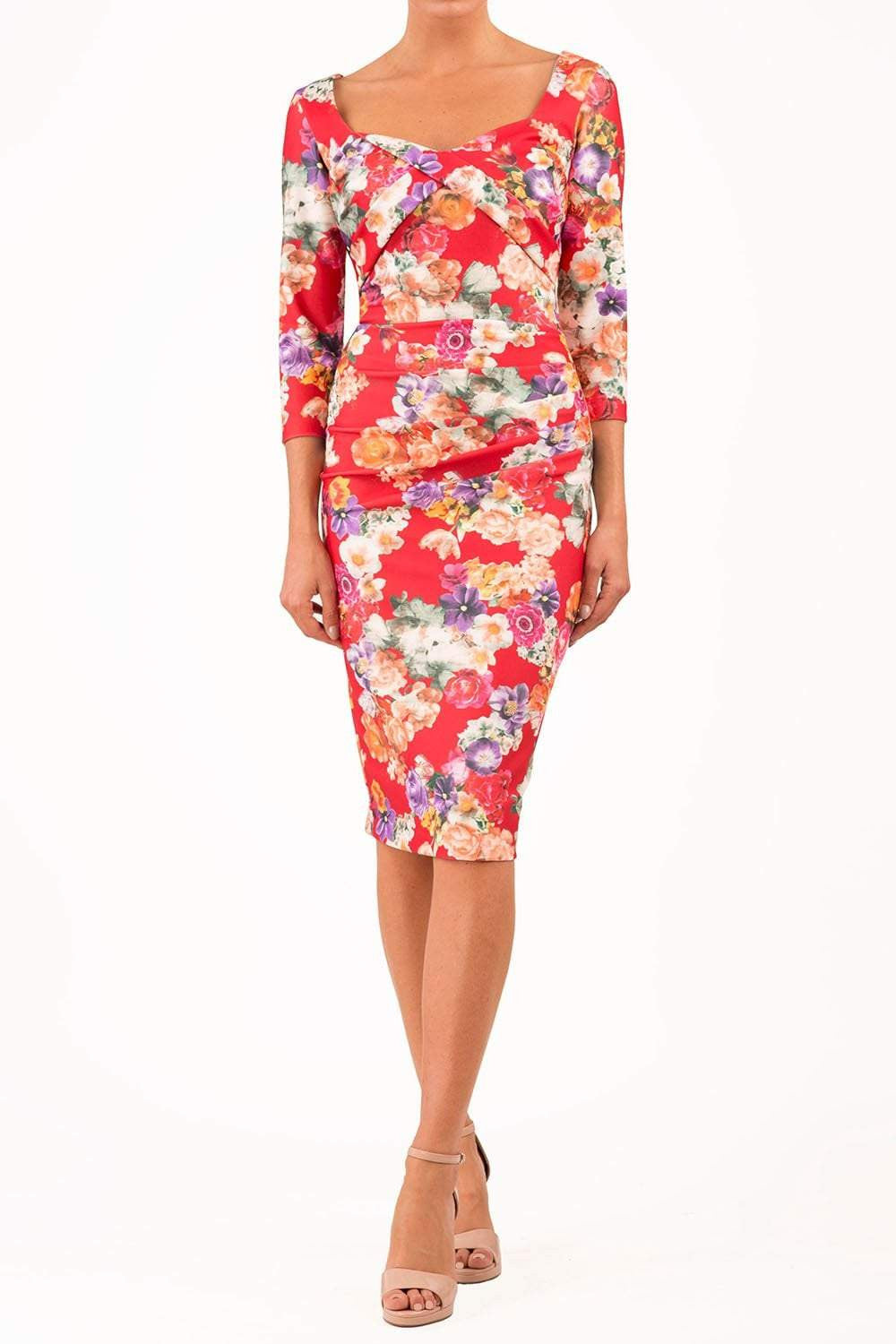 Symphony Floral Dress – Diva Catwalk, image 5
