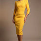 Seed Fitzrovia 3/4 Sleeve Pencil Dress 