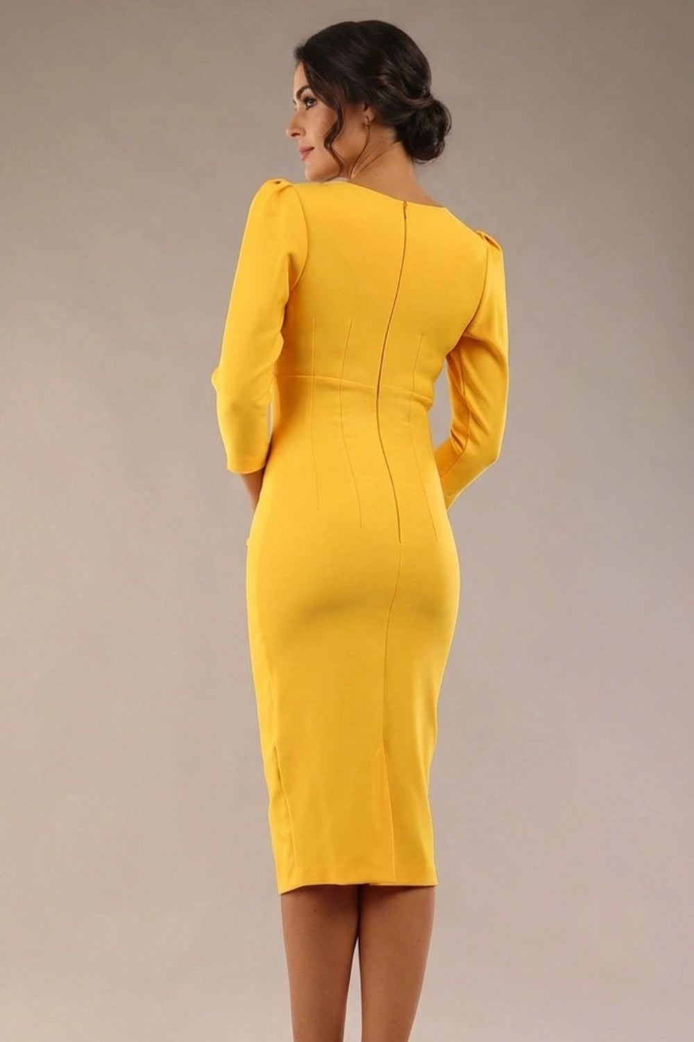 Seed Fitzrovia 3/4 Sleeve Pencil Dress 