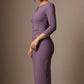 Seed Fitzrovia 3/4 Sleeve Pencil Dress 
