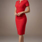 Donna Short Sleeved Pencil Dress – detail