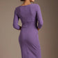 Donna 3/4 Sleeved Venice Stretch Dress 