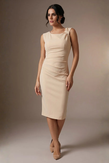 Roseberry Sleeveless Marvel Stretch Dress 