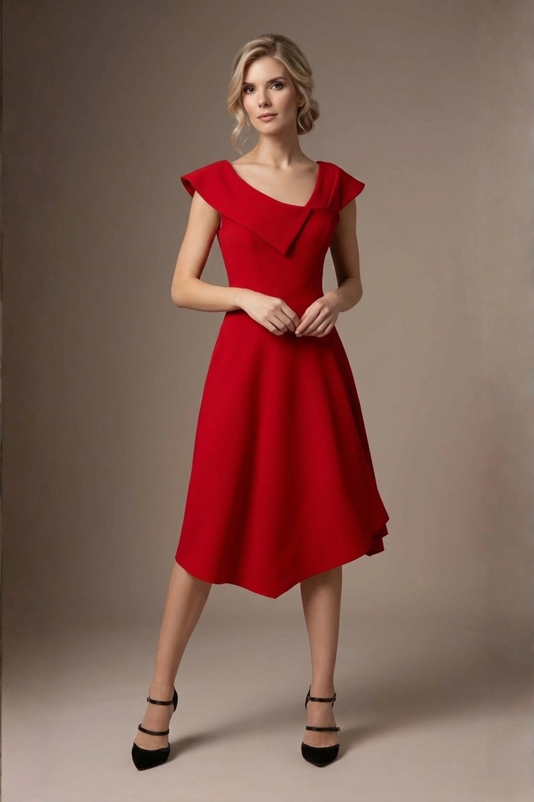 Abaline A-Line Skirt Dress 