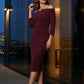Neptune Sparkle Pencil Dress 