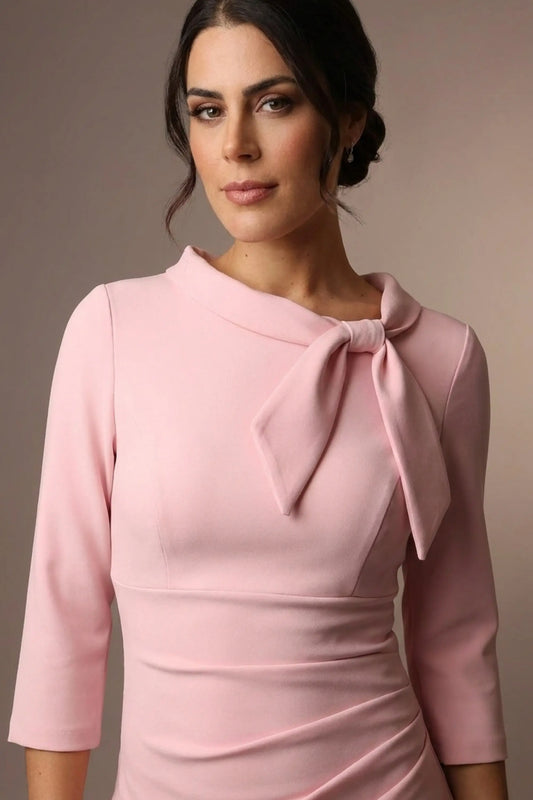 Juliette 3/4 Sleeve Knee Length Pencil Dress 