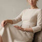 Seed Gresham 3/4 Sleeve Knee Length A-Line Dress 