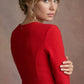 Seed Gresham 3/4 Sleeve Knee Length A-Line Dress 