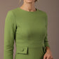 Seed Gresham 3/4 Sleeve Knee Length A-Line Dress 