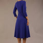 Seed Gresham 3/4 Sleeve Knee Length A-Line Dress 