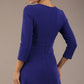 Seed Gresham 3/4 Sleeve Knee Length A-Line Dress 