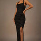 Sabrina Maxi Dress in Black – detail