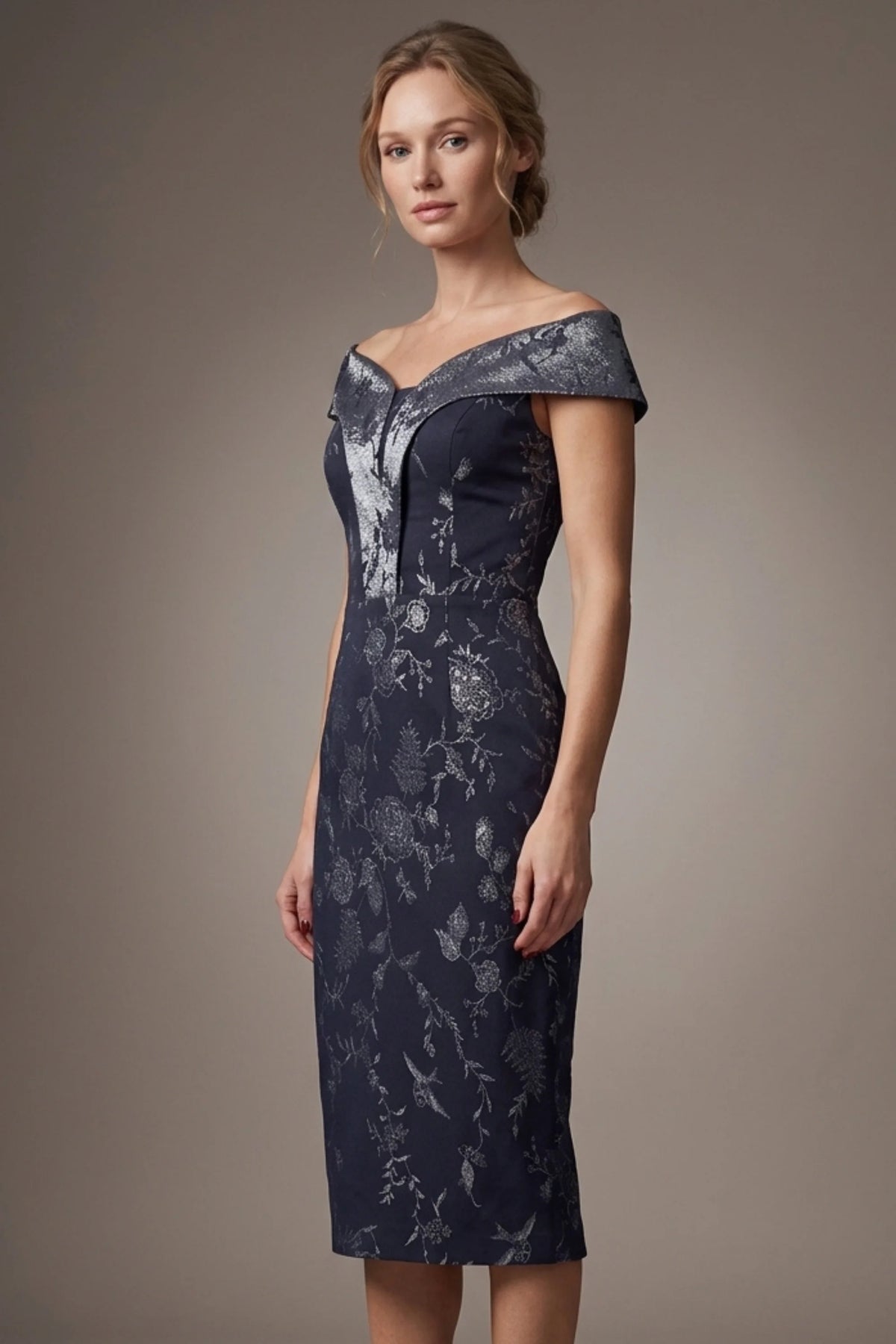 Florence Off Shoulder Pencil dress – Diva Catwalk, image 4