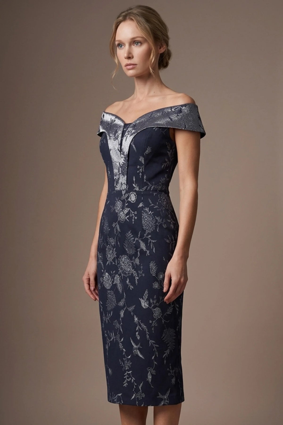 Florence Off Shoulder Pencil dress – Diva Catwalk, image 6