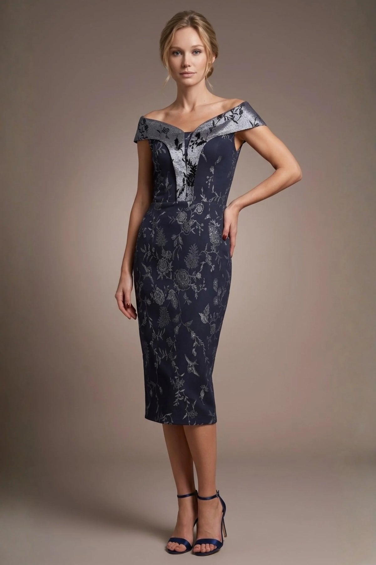 Florence Off Shoulder Pencil dress – Diva Catwalk, image 8
