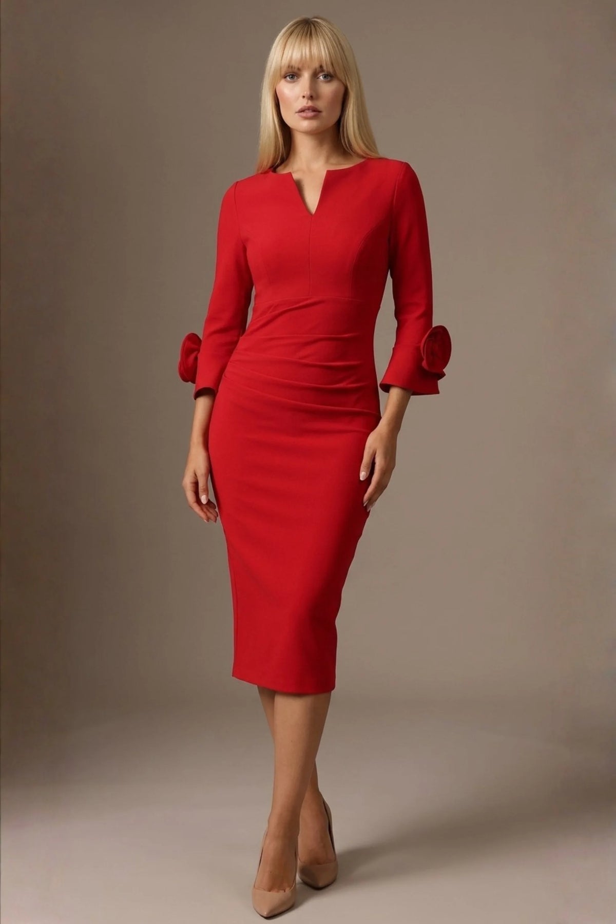Seed Cicely Rosette Cuff Dress – Diva Catwalk, image 17