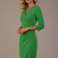 Adley Asymmetric Draped Dress