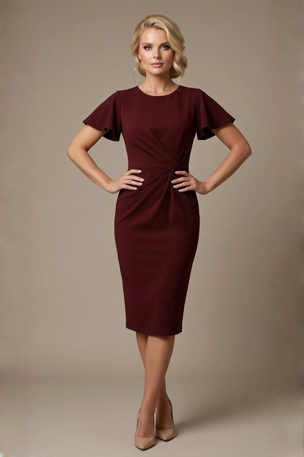 Finley Midi Pencil Dress – Diva Catwalk, image 12
