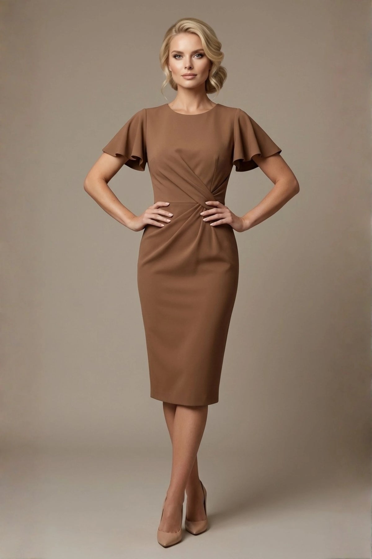 Finley Midi Pencil Dress 