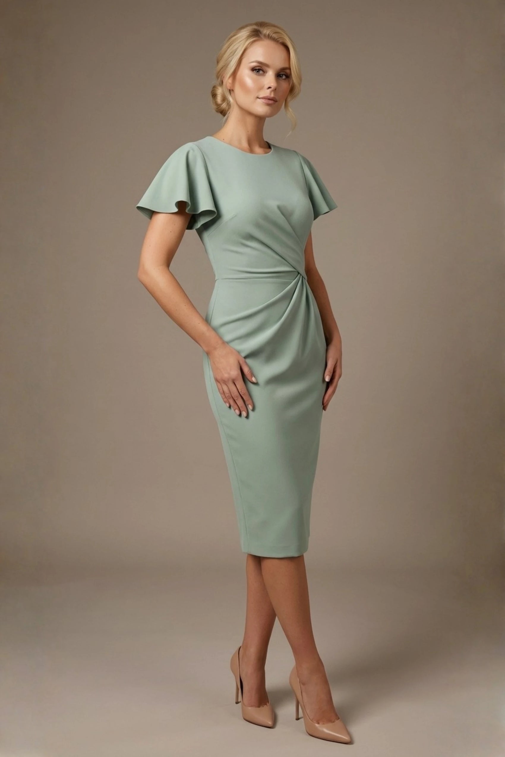 Finley Midi Pencil Dress 