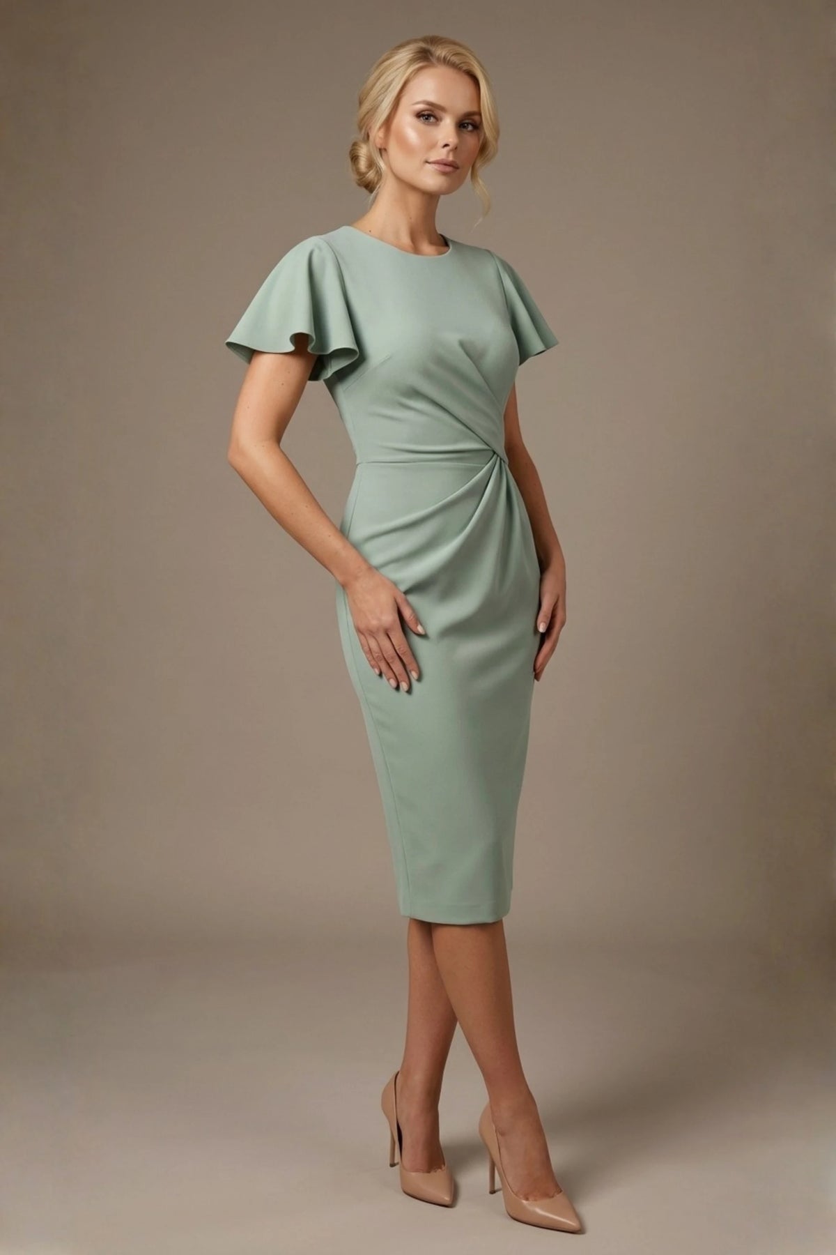 Finley Midi Pencil Dress 