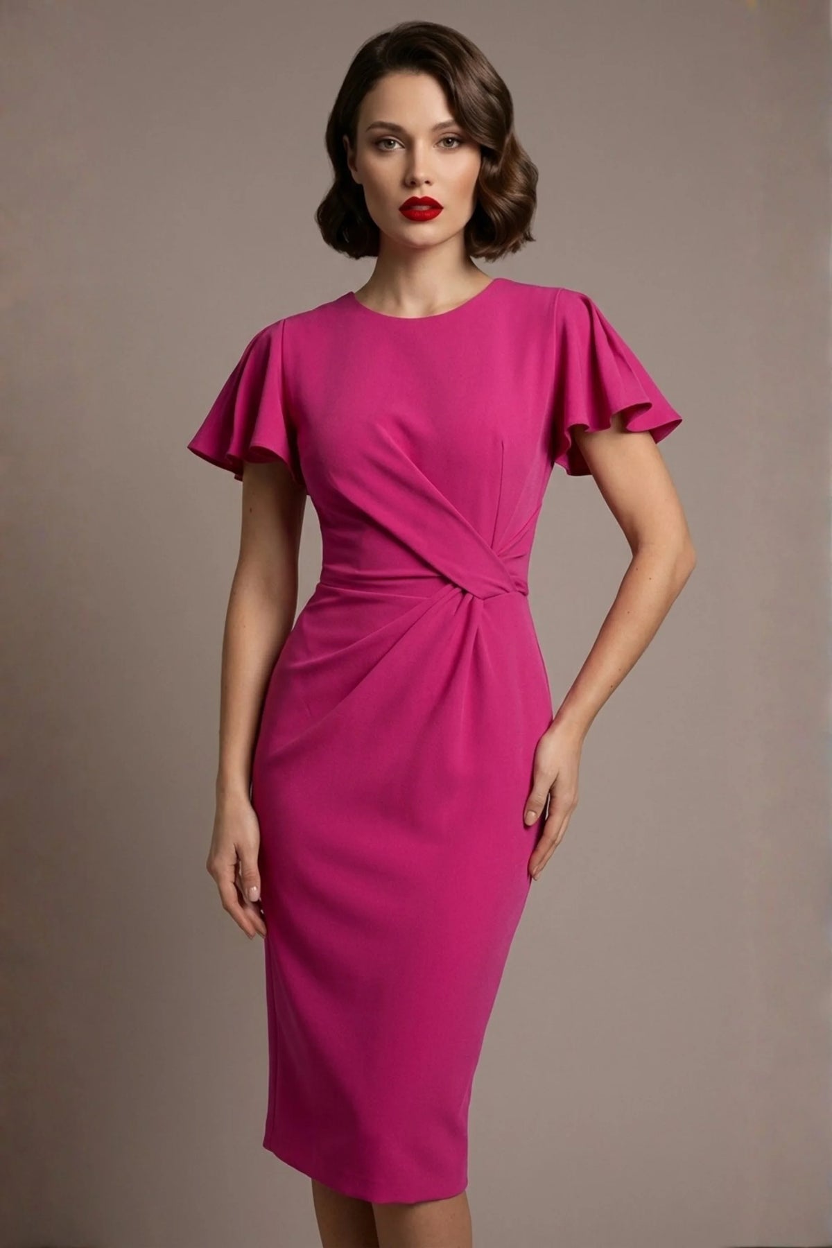 Finley Midi Pencil Dress – Diva Catwalk, image 17