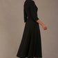 Nova V-Neck A-Line Midaxi Dress 