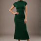 Kaden High Neck Midaxi Dress 
