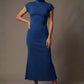 Kaden High Neck Midaxi Dress 
