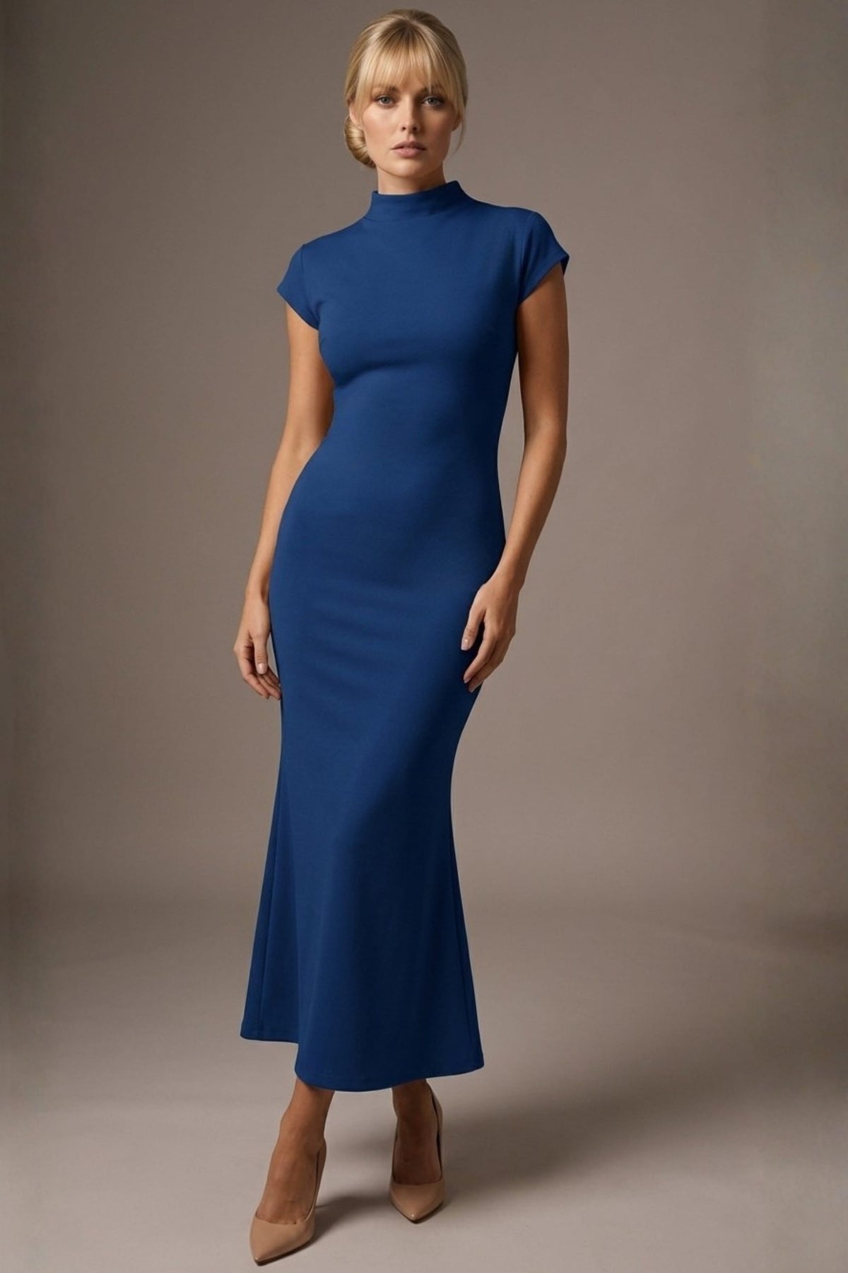 Kaden High Neck Midaxi Dress – Diva Catwalk, image 20