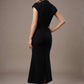 Kaden High Neck Midaxi Dress 
