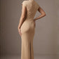 Kaden High Neck Midaxi Dress 