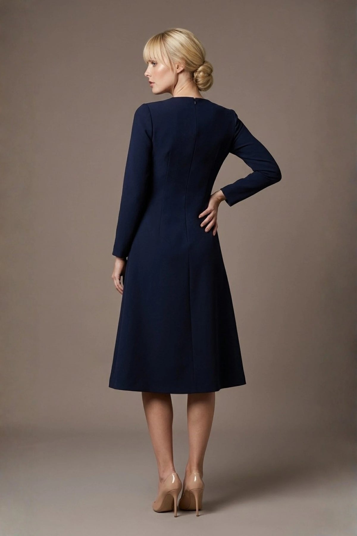 Turner Long Sleeve A-Line Dress – Diva Catwalk, image 16