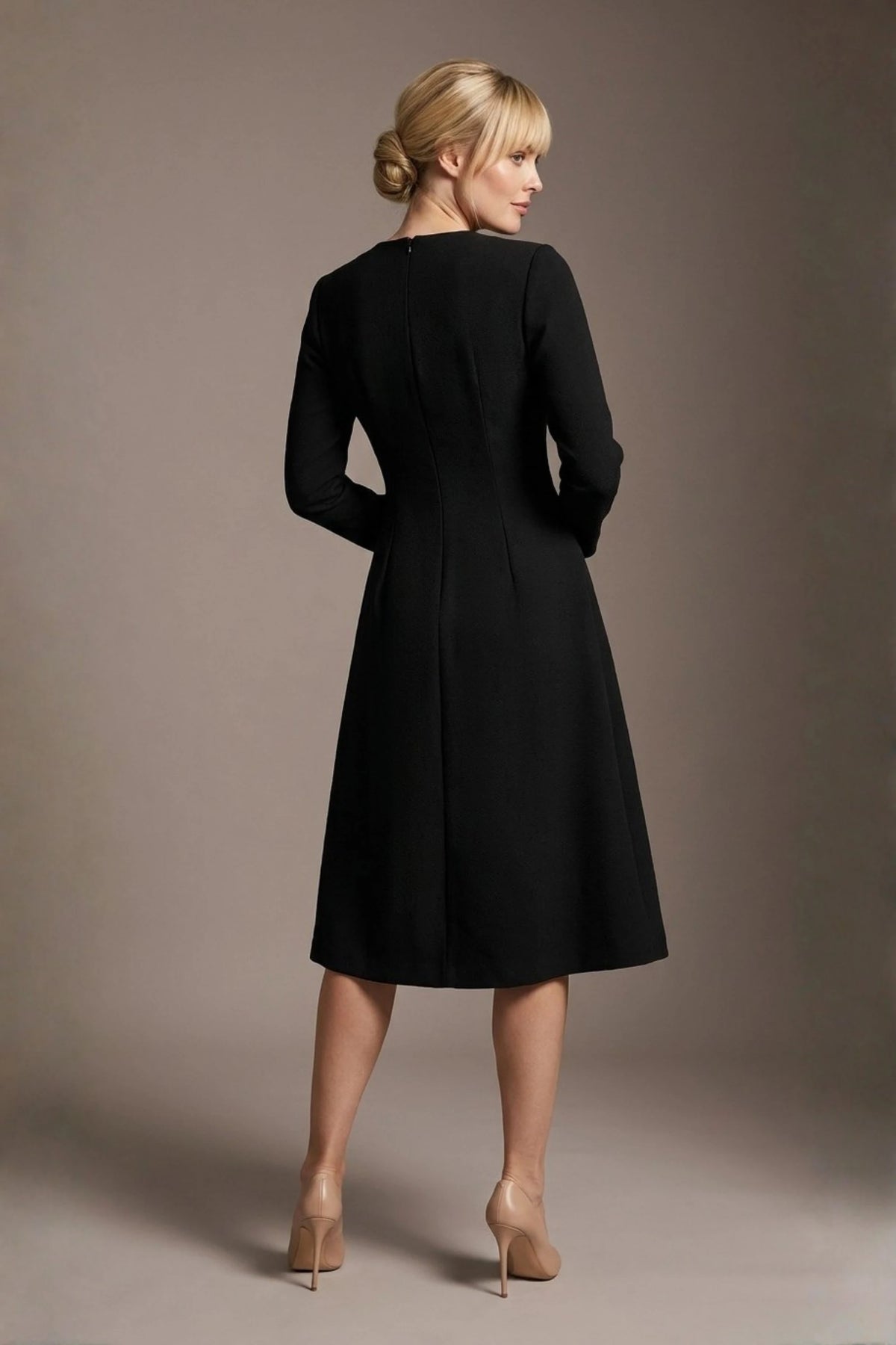 Turner Long Sleeve A-Line Dress – Diva Catwalk, image 39
