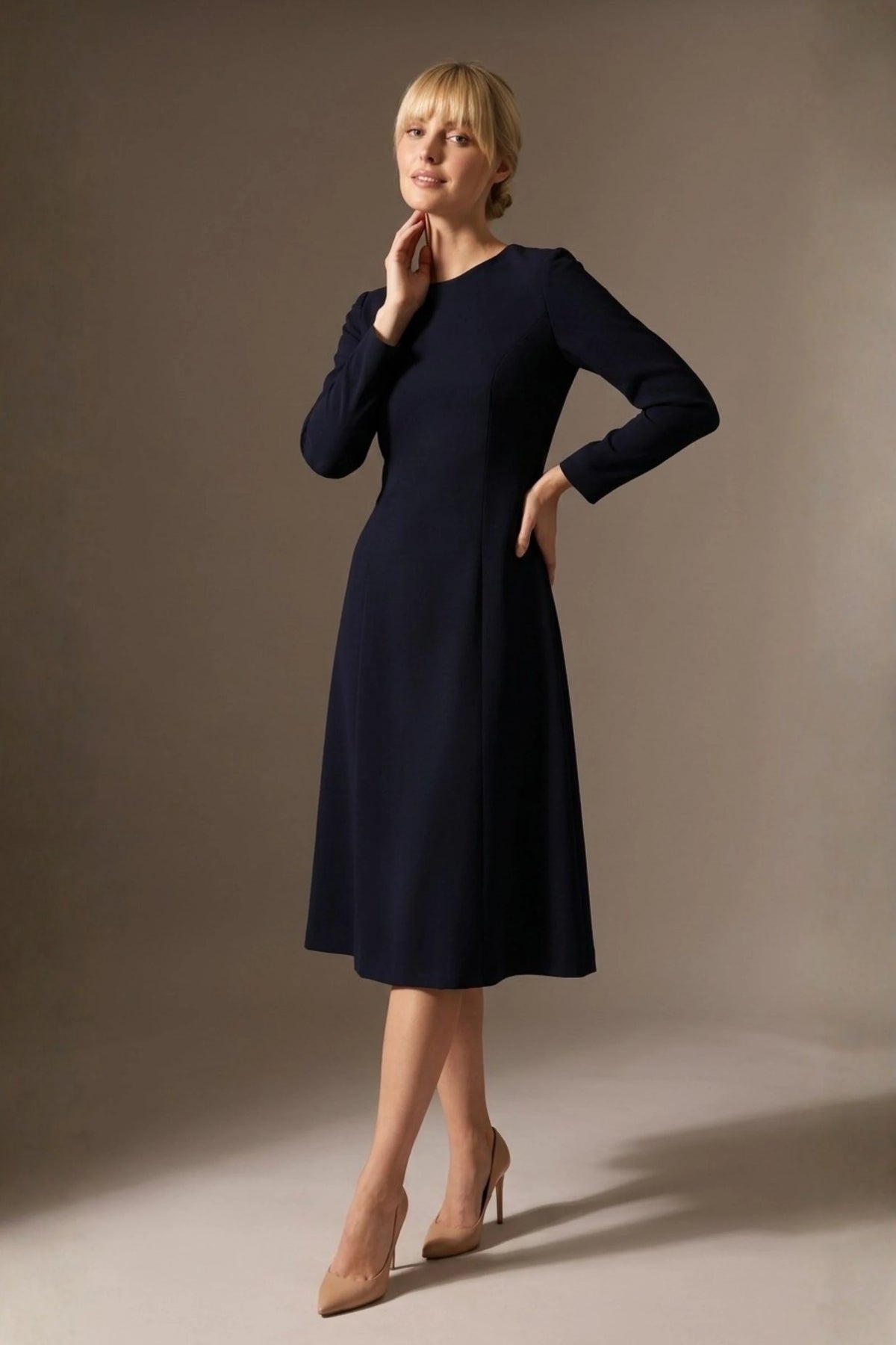 Turner Long Sleeve A-Line Dress – Diva Catwalk, image 9