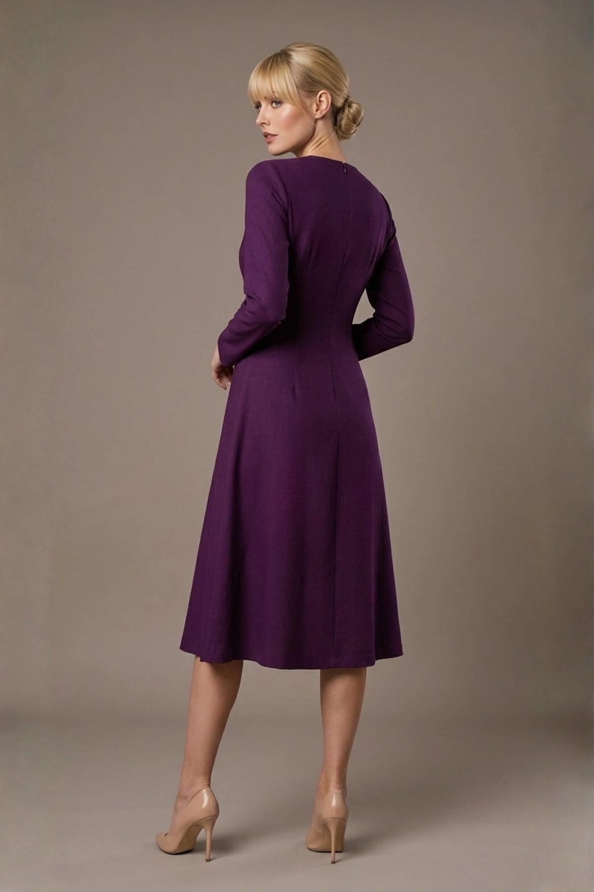 Turner Long Sleeve A-Line Dress – Diva Catwalk, image 31