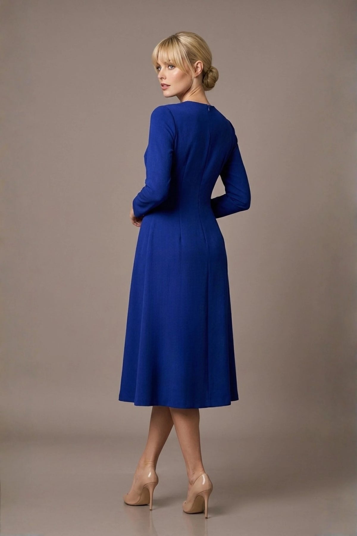 Turner Long Sleeve A-Line Dress