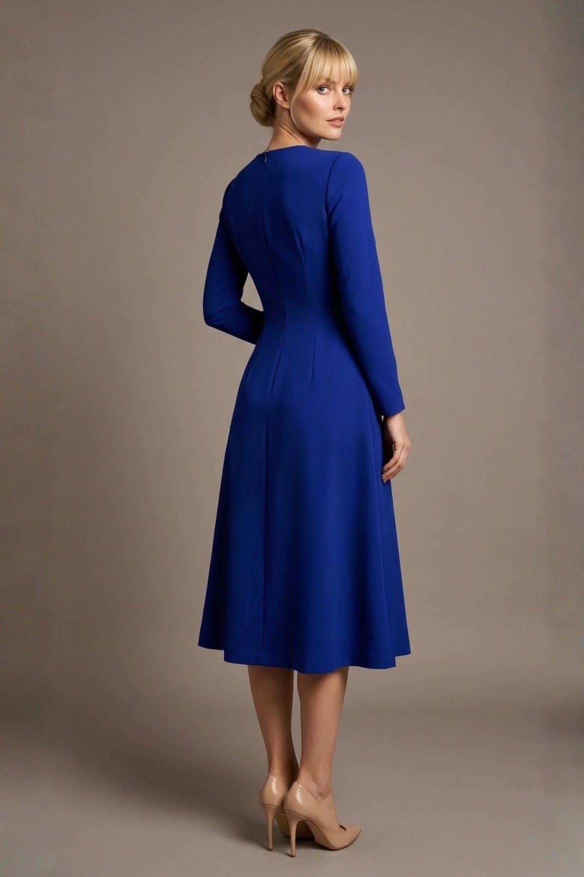 Turner Long Sleeve A-Line Dress – Diva Catwalk, image 34